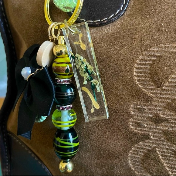 Keychain Charms | Resin & Glass Beaded Charm For Bags | Key Ring Gifts - Picture 13 of 17